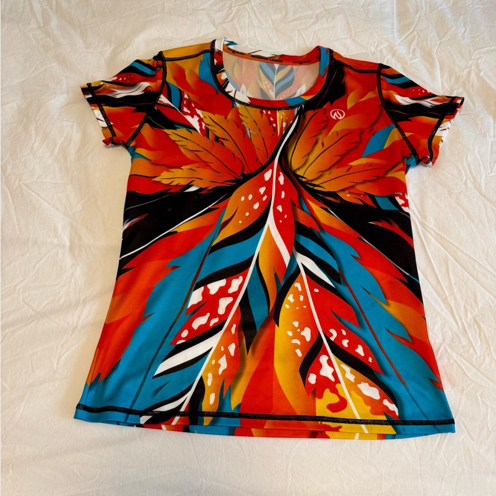 INKnBURN Women’s Feather Tech Top